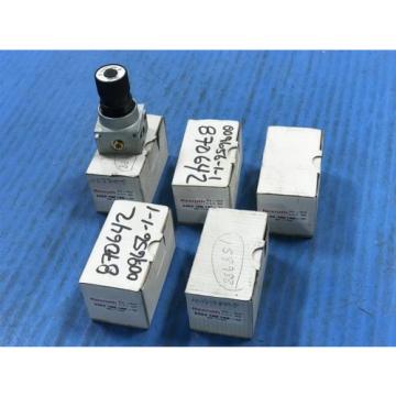 LOT OF 5 NEW REXROTH 5352700100 4-WAY PRESSURE VALVE REGLATOR REG 1/8BSP