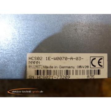 Rexroth HCS02.1E-W0070-A-03-NNNN IndraDrive C