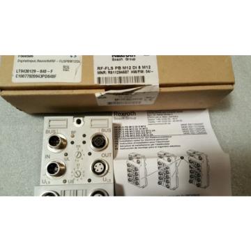 REXROTH  RF-FLS PB M12 DI 8 M12, MPN R911294587   **NEW**