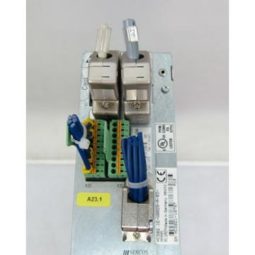 REXROTH HCS02.1E-W0028-A-03-NNNN IndraDrive C SERVO DRIVE SERCOS INTERFACE