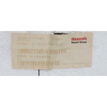 NEW REXROTH INDRAMAT RMA02.2-16DC024-200 OUTPUT MODULE 24VDC, 2AMP