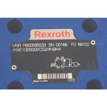 NEW REXROTH 4WE10EB33/CG24N9K4 VALVE R900595533