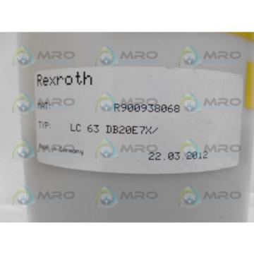 REXROTH R900938068 LC63DB20E7X LOGIC CARTRIDGE *NEW NO BOX*