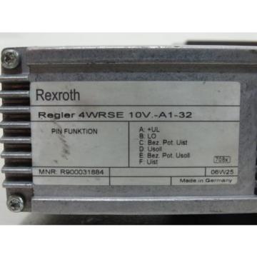 REXROTH R900556812 PROPORTIONAL VALVE 4WRSE 10 V1-80-3X/G24K0/A1V