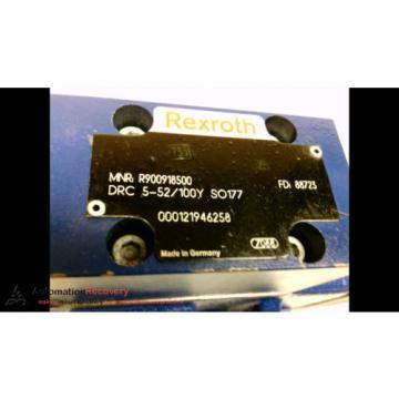 REXROTH R900918500 HYDRAULIC VALVE