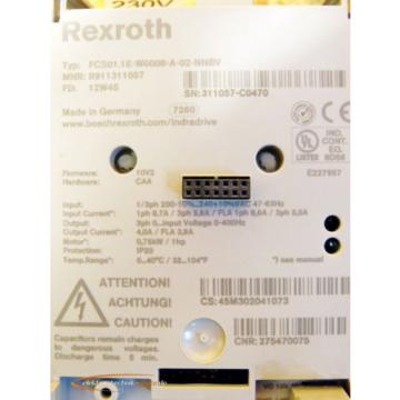 Rexroth FCS01.1E-W0008-A-02-NNBV IndraDrive Frequenzumrichter   &gt;ungebraucht!&lt;