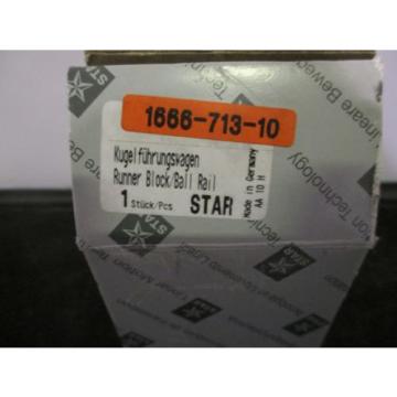 New Star / Rexroth Runner Block Ball Bearing - 1666-713-10