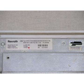 Bosch Rexroth panel HMI IndraControl VEP 30, VEP30.1CCN, 1x working, 1x defekt