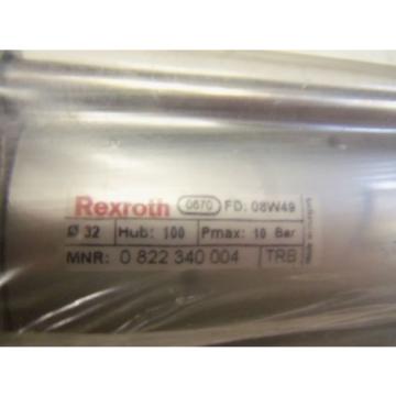 REXROTH 0 822 340 004 PNEUMATIC CYLINDER *NEW NO BOX*