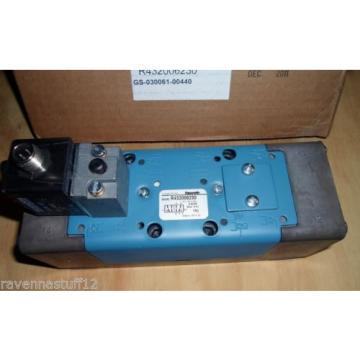 REXROTH R432006230  24VDC 4-PIN VALVE (NEW IN BOX)