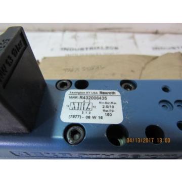 REXROTH PNEUMATIC VALVE R432006435 NEW