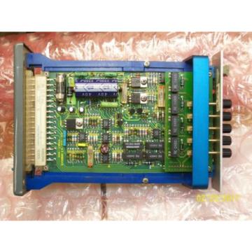 REXROTH PROPORTIONAL AMPLIFIER with CARD BOARD HOLDER VT3000S3X