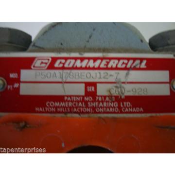Commercial Shearing P50 Hydraulic Gear P50A178BEOJ127 Pump