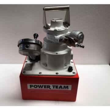 SPX Power Team PA554 Air Operated Pneumatic Power Pack 10,000 PSI/700 Bar Pump