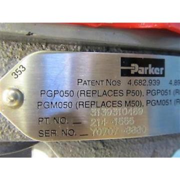 Parker 3139310469, PGP050 Series Cast Iron Hydraulic  Pump