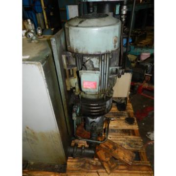 5 HP Hydraulic Unit w/ Vickers , Type# PVB15RSY31CM11, Vertical, Used Pump