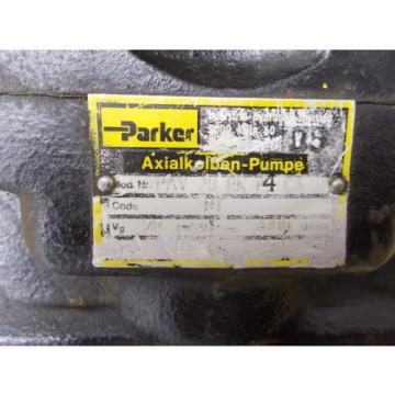 Parker Hydraulic PAV 20RKP4CA, 2000/min. Pump