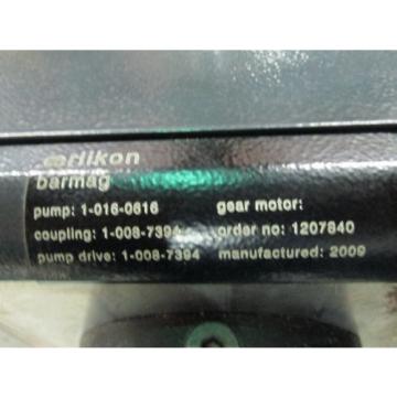 Oerlikon Barmag W/ Danfoss Bauer Drive : 10160616 0.33 HP New Pump