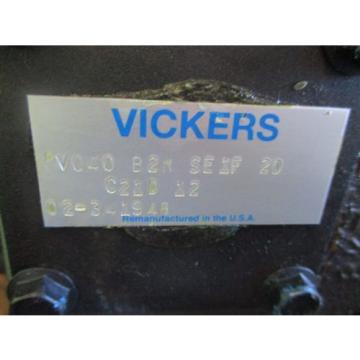 NEW VICKERS HYDRAULIC PV040B2RSE1F20 C21D12 Pump