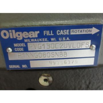 Oilgear Hydraulic PVG130C2UVLDFS Pump