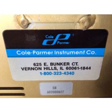 Cole Parmer MasterFlex Console Drive Pump