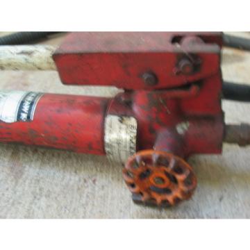 BLACKHAWK P178 Hydraulic 20&#034; long Hand w/6&#039; HiPressure hose+quickconnect Pump