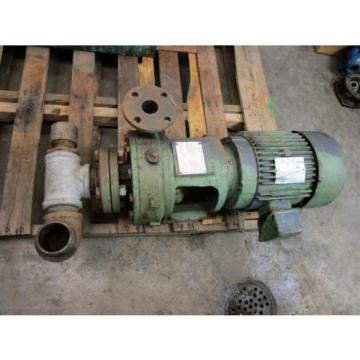 Ingersoll Rand Type 11/2RVH5 #01705694 50 GPM Rebuilt 5hp Marathon Motor Pump