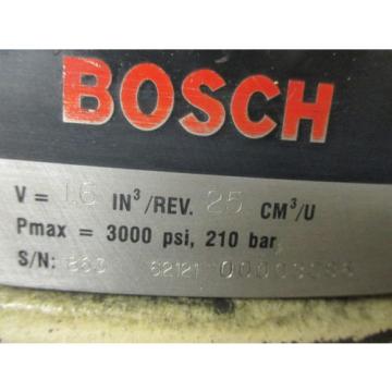 Bosch model 0513400206 pump. Pump
