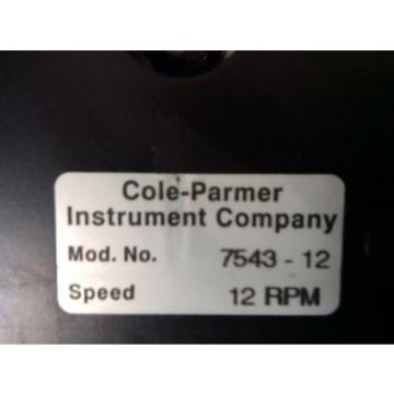 Cole Parmer MasterFlex Drive 754312 Pump