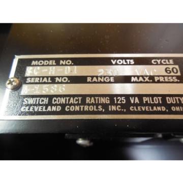 Cleveland Steam Control SCHD1 SCHD1 SCH01 230 VAC New Pump