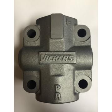 Vickers  Part No. 313657 Cover for Vane Type Single V20***P Pump