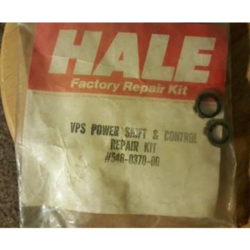 Hale  VPS Power Shift &amp; Control Repair Kit Pump