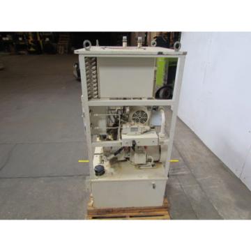 Okuma Hydraulic power unit pump tank and cooling unit from MC50VA CNC Pump