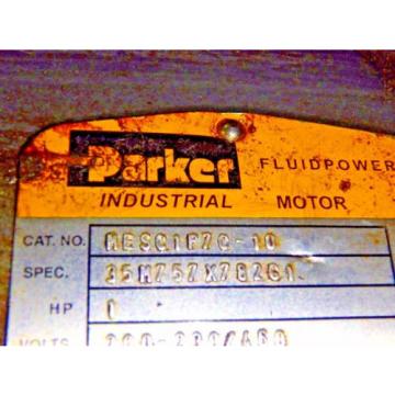 PARKER HYDRAULIC POWER UNIT HPU7185MD876607_C05J44_MOTOR: : MESC1P7C10 Pump