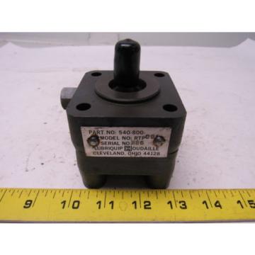 Lubriquip 540800091 MeterFlow Gear Type New P/N 557818 Pump