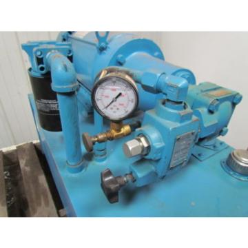 Vickers V201P7P1D11 Fixed Displacement 30 Gal Hydraulic Power Unit 10HP 3PH Pump