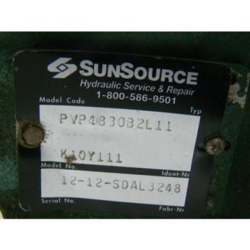 PARKER HYDRAULIC  .85&#034; SHAFT PVP4830B2L11 Pump