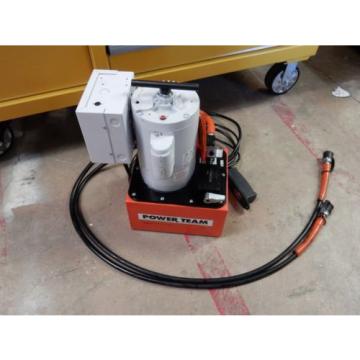 SPX POWER TEAM PE462 HYDRAULIC ELECTRIC 10,000PSI 115V SINGLE ACTING MINT Pump