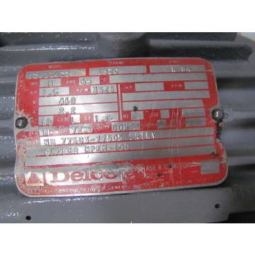 Gusher 11029XLCDM Coolant pump 1.5HP 460V 131/2&#034; Stem 11/4 NPT Repainted Pump