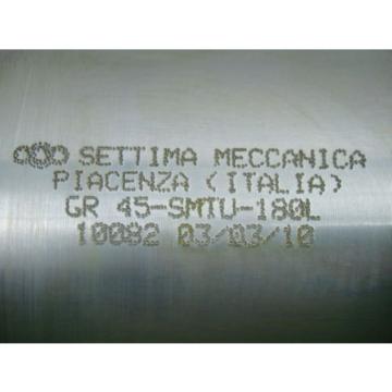 Settima Meccanica Elevator Hydraulic Screw GR 45 SMTU 180L 10082 Pump