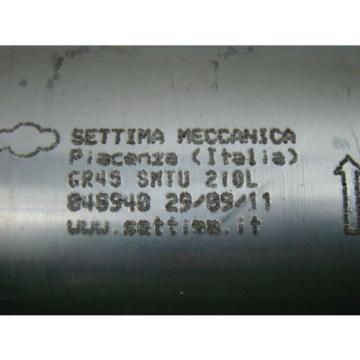 Settima Meccanica Elevator Hydraulic Screw GR 45 SMTU 210L Pump