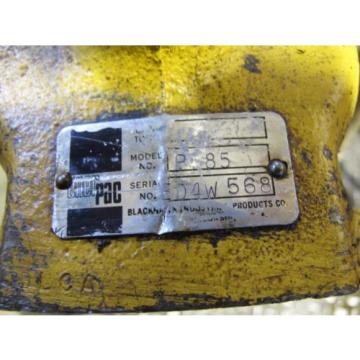 ENERPAC P85 2 SPEED HAND &amp; 2 20 TON PANCAKE CYLINDERS JACKS  Pump