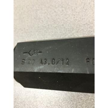 NEW REXROTH HYDRAULIC CHECK VALVE S20A3.0/12