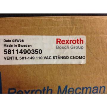 REXROTH BOSCH GROUP , ventil VALVE 5811490350 (GF-16273)