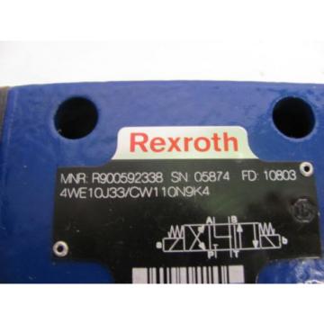 REXROTH DWE10J33/CW11ON9K4 CONTROL VALVE