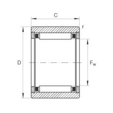 Needle roller bearings - NK10/12-TV-XL