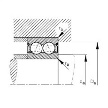 Angular contact ball bearings - 3202-BD-XL-2HRS-TVH