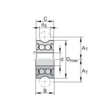 Track rollers with profiled outer ring - LFR5204-16-2Z