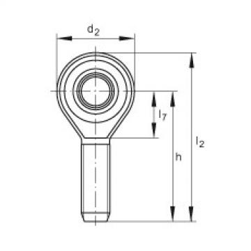 Rod ends - GAKSL22-PS