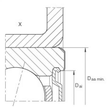 Angular contact ball bearing units - ZKLR1035-2Z